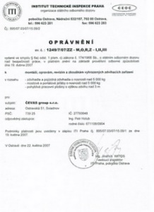 Certifikát